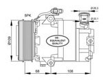 FC0734 A/C Compressor 09132918 6854044 OPEL ASTRA G Estat 1998-